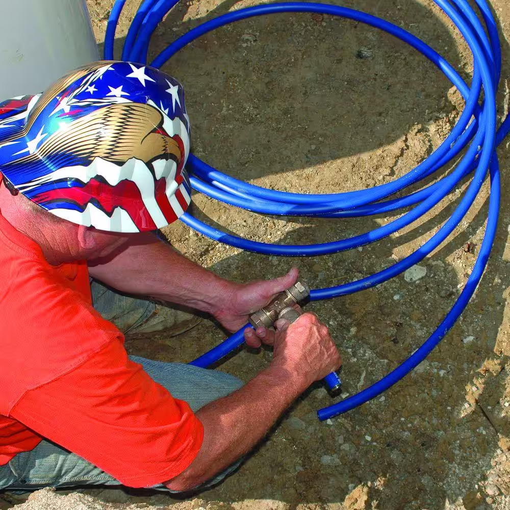Advanced Drainage Systems 1-1/2 in. x 100 ft. CTS 250 psi NSF Poly Pipe in Blue