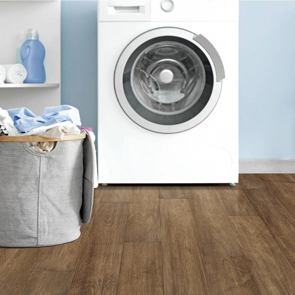 Lifeproof Trapper Peak Birch 2/7 in. T x 6.5 in. W Waterproof Engineered Hardwood Flooring (19.5 sqft/case)