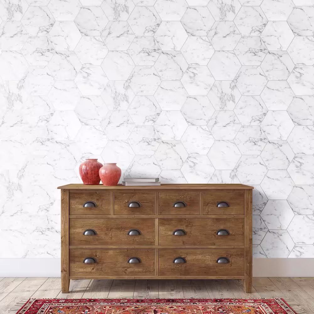 MSI Carrara Infinity 11 in. x 13 in. Matte Porcelain Floor and Wall Tile (10.76 sq. ft./Case)