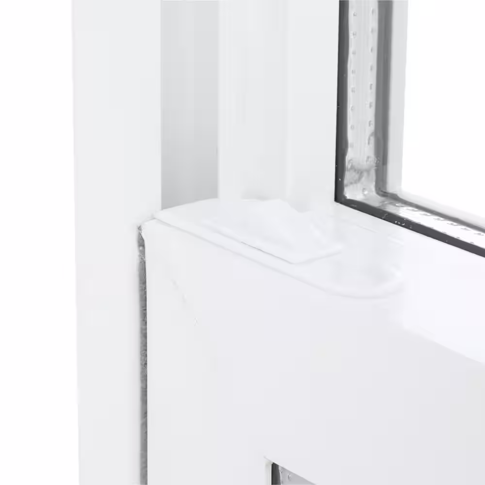 TAFCO WINDOWS 23.5 in. x 35.5 in. Single Hung Vinyl Insulated Window, White