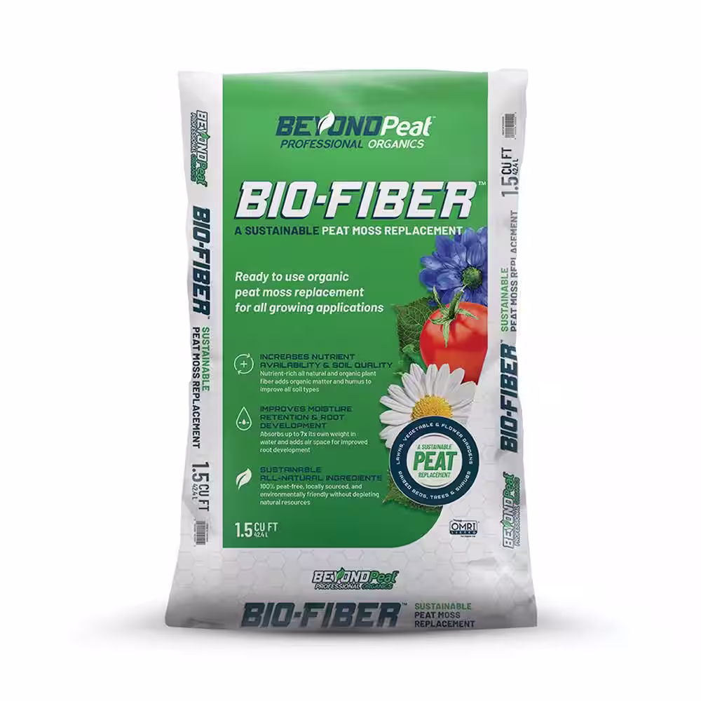 None BP Professional Organics 1.5 cu. ft. Bio-Fiber Peat Moss Replacement