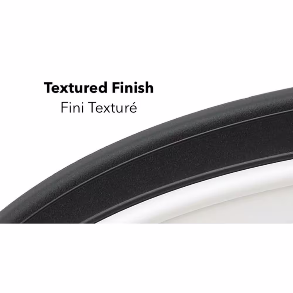None Classic Oval Plastic Black and White Address Plaque