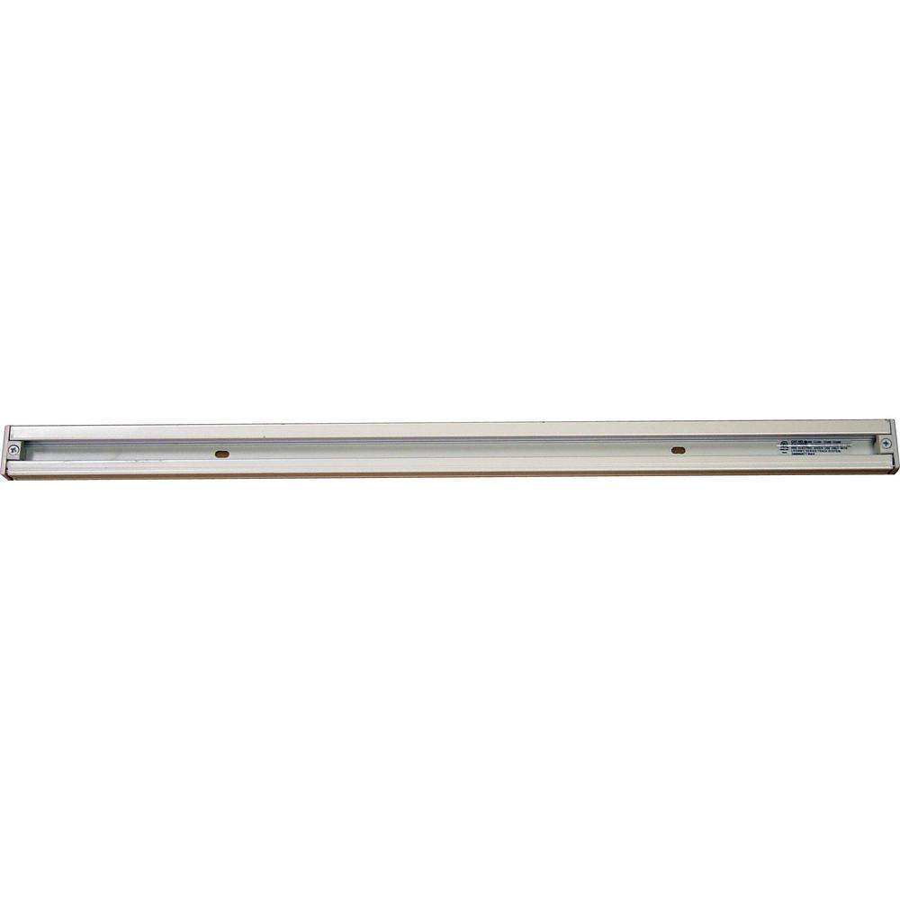 Volume Lighting 4 ft. 120-Volt 2-Circuit/1-Neutral White Aluminum Linear Track System/Rail/Section