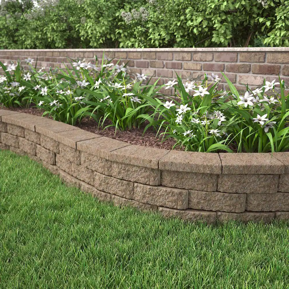 Pavestone 4 in. x 11.75 in. x 6.75 in. Buff Concrete Retaining Wall Block