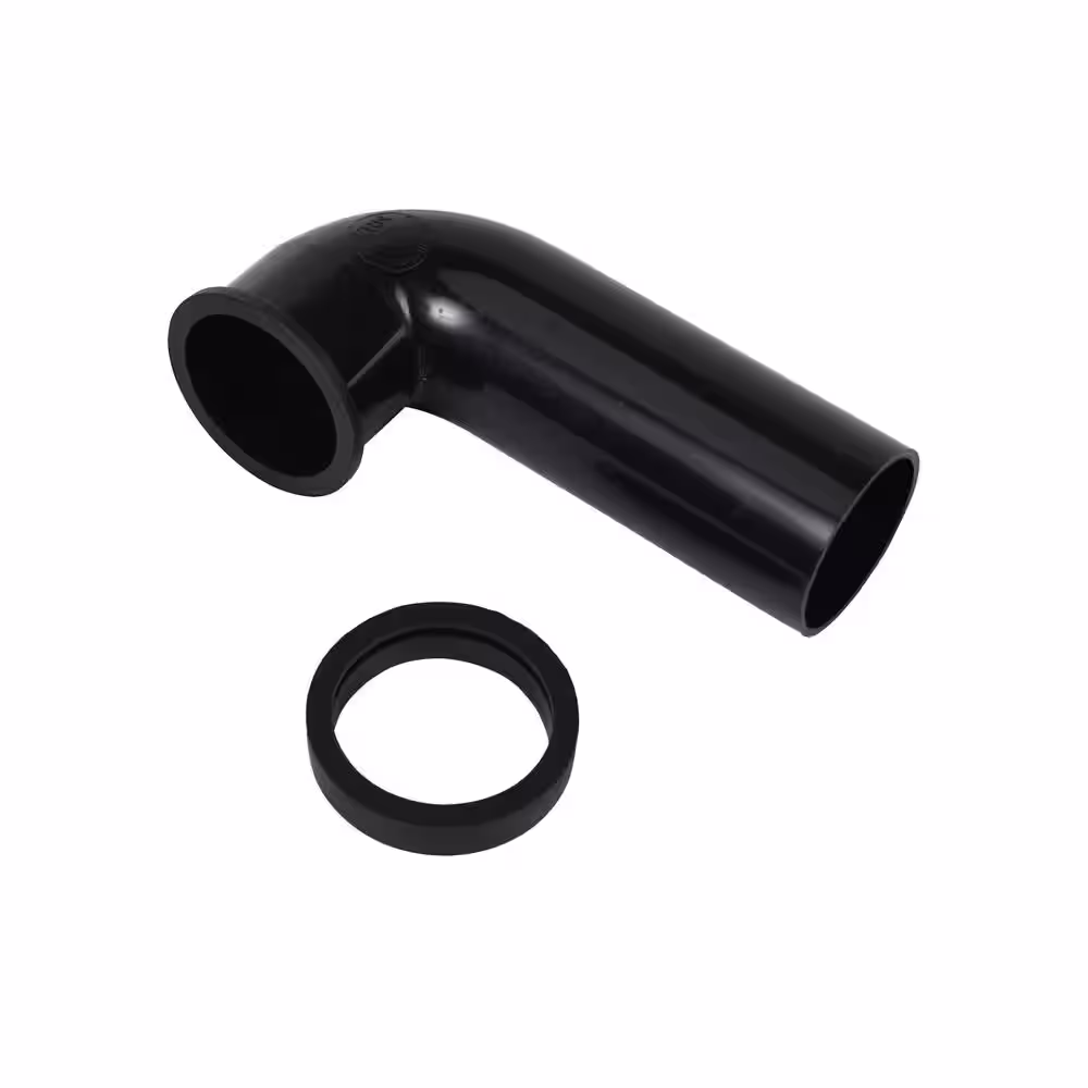 Oatey 1-1/2 in. x 4-3/4 in. Black ABS Garbage Disposal Tailpiece