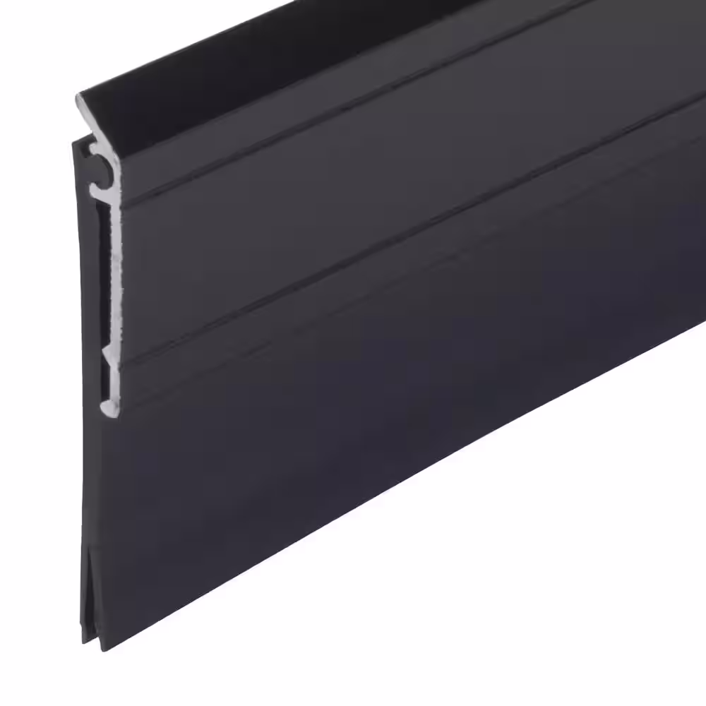 M-D Building Products 36 in. Black Aluminum and Vinyl Heavy-duty Screw-on Door Sweep