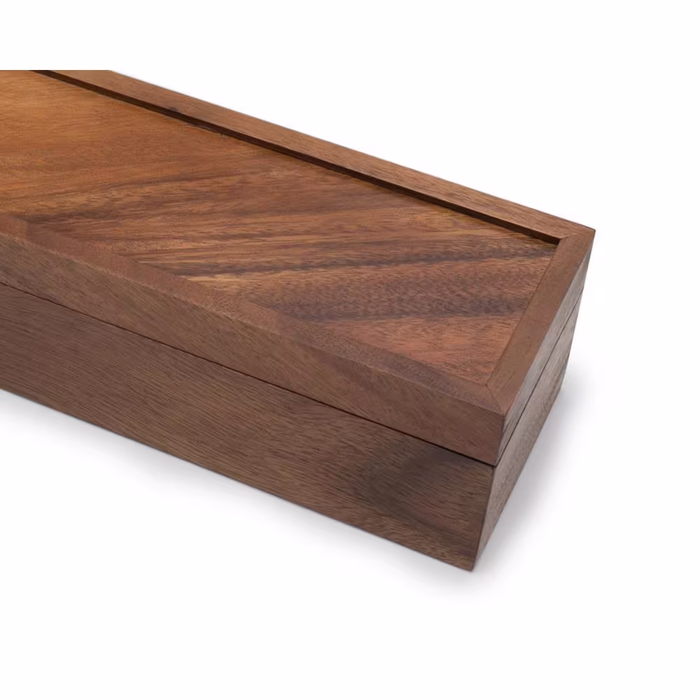 Ironwood Rectangular Tea Box