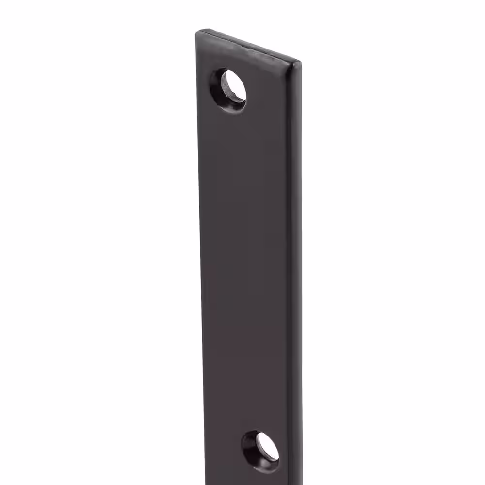 Everbilt 8 in. Black Corner Brace