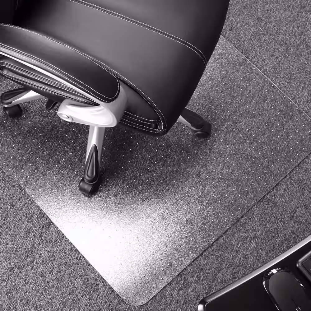 Floortex Ultimat Polycarbonate Rectangular Chair Mat for Carpets over 1/2