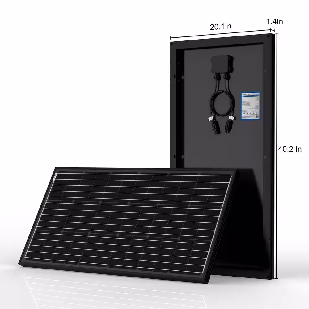 ACOPower 600-Watt Monocrystalline OffGrid Solar Power Kit with 6 x 100-Watt Solar Panel, 50 Amp MPPT Charge Controller
