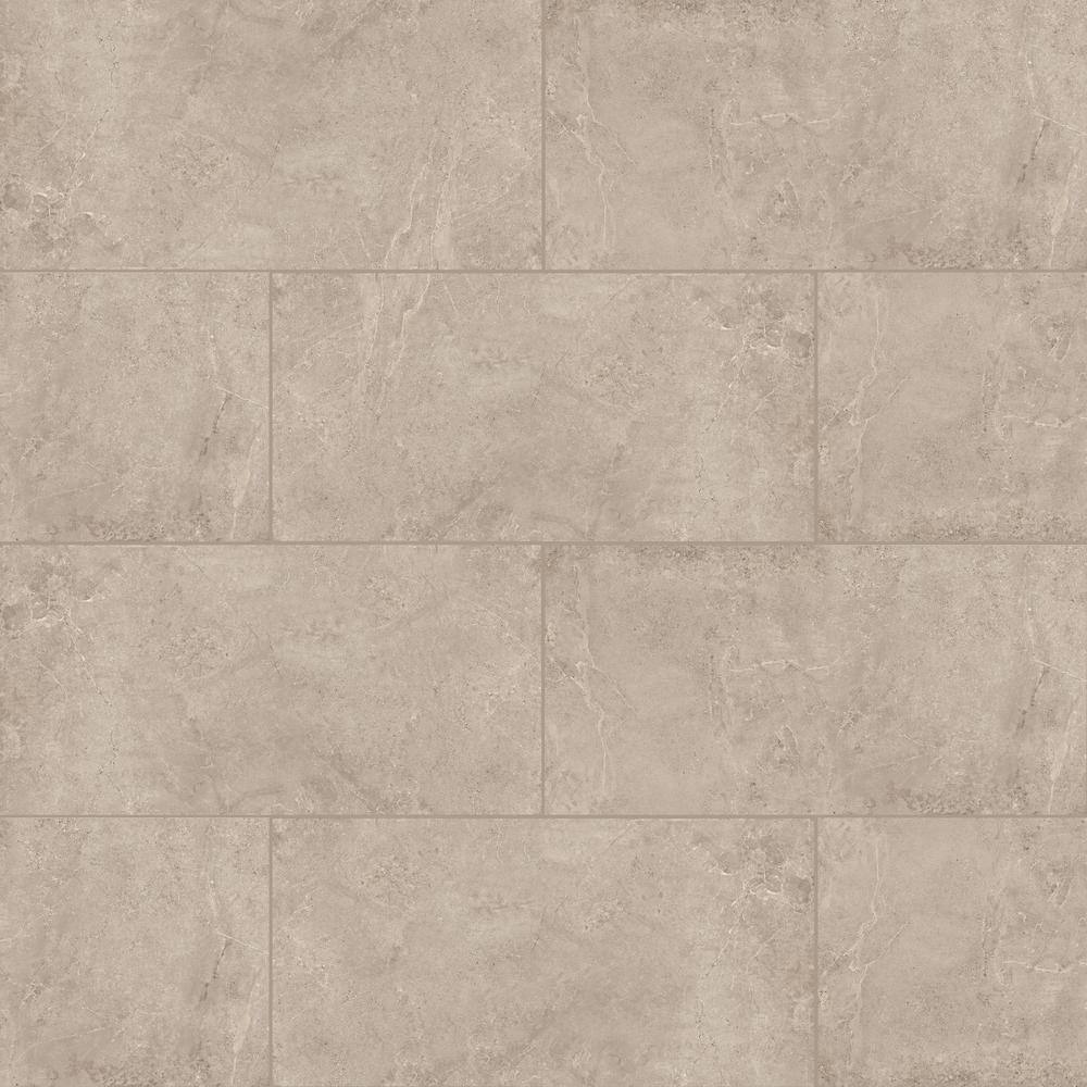 MSI 0.78 in. x 13 in. x 24 in. Soreno Taupe Matte Porcelain Pool Coping Eased Edge 4.34 sq. ft./Case