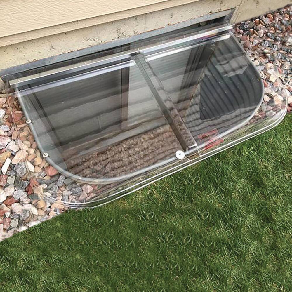 SHAPE PRODUCTS 53 in. W x 38 in. D x 2-1/2 in. H Premium Square Flat Window Well Cover