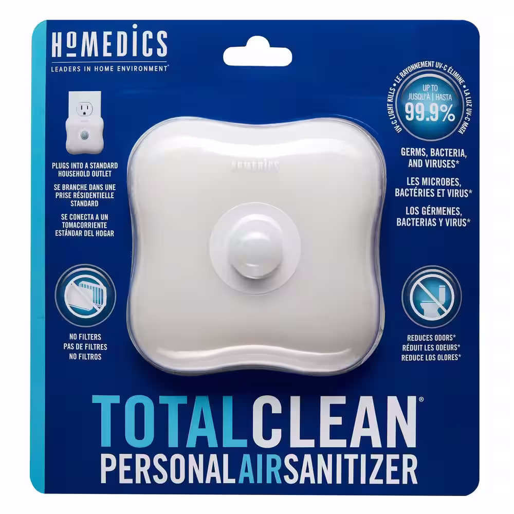 HoMedics TotalClean Plug-In UV Air Purifier