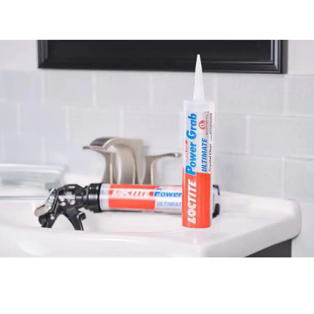 LOCTITE Power Grab Ultimate Instant Grab 9 oz. SMP Construction Adhesive Crystal Clear Cartridge (each)