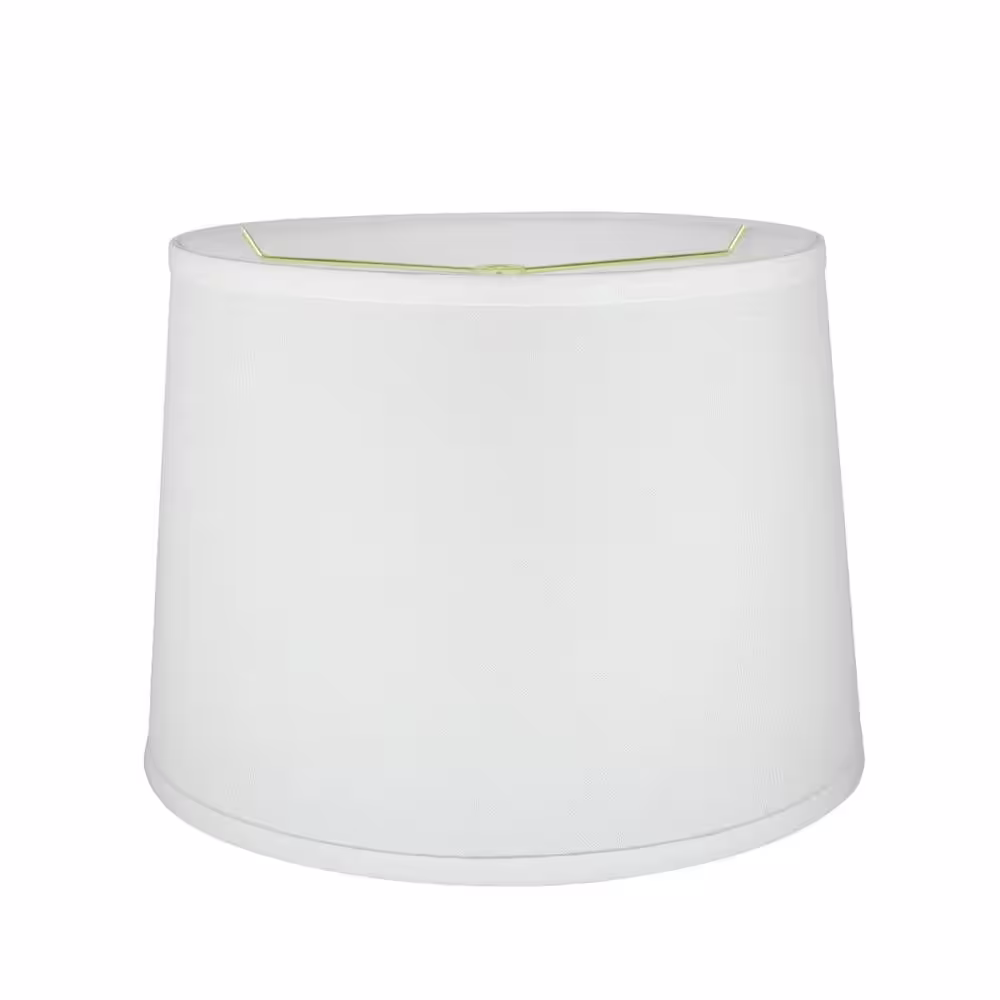 Aspen Creative Corporation 14 in. x 10 in. White Hardback Empire Lamp Shade