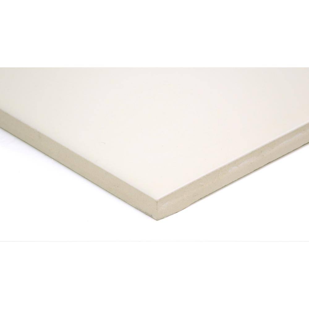 EMSER TILE Catch Ivory 5.91 in. x 17.72 in. Matte Subway Ceramic Wall Tile (11.68 sq. ft./Case)