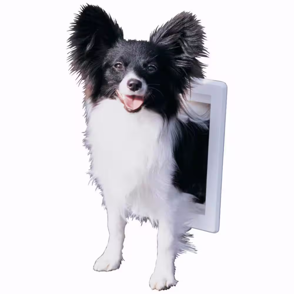 Ideal Pet Products 5 in. x 7 in. Small Replacement Flap For Original And Aluminum Frames-New Style Has Rivets On Bottom Bar