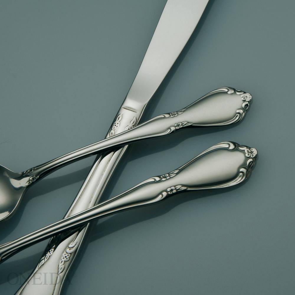 Oneida Chateau 18/8 Stainless Steel Dinner Forks (Set of 36)