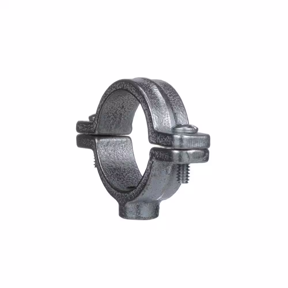 Oatey 1 in. Galvanized Split Ring Pipe Hanger