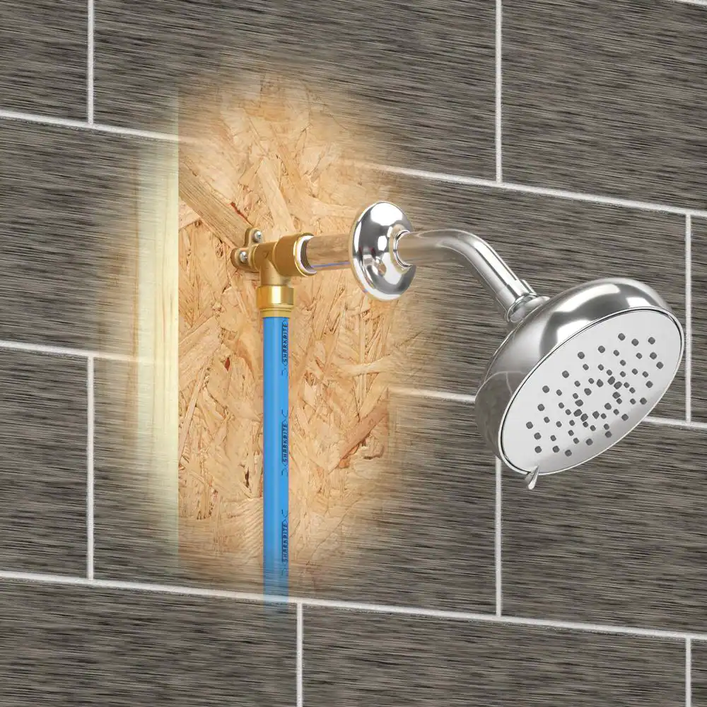 SharkBite 1/2 in. Push-to-Connect x FIP Brass 90-Degree Drop Ear Elbow Fitting