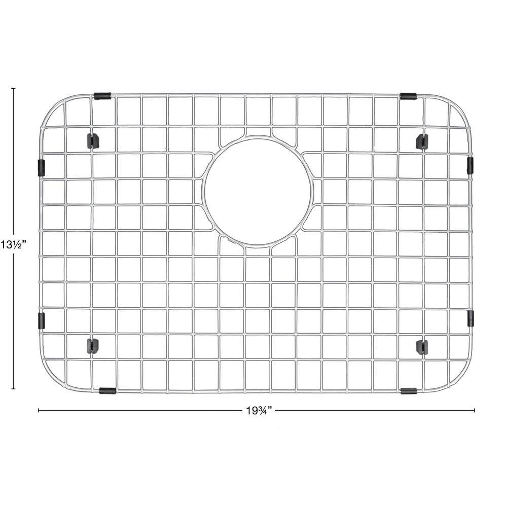 Karran 19-3/4 in. x 13-1/2 in. Stainless Steel Bottom Grid