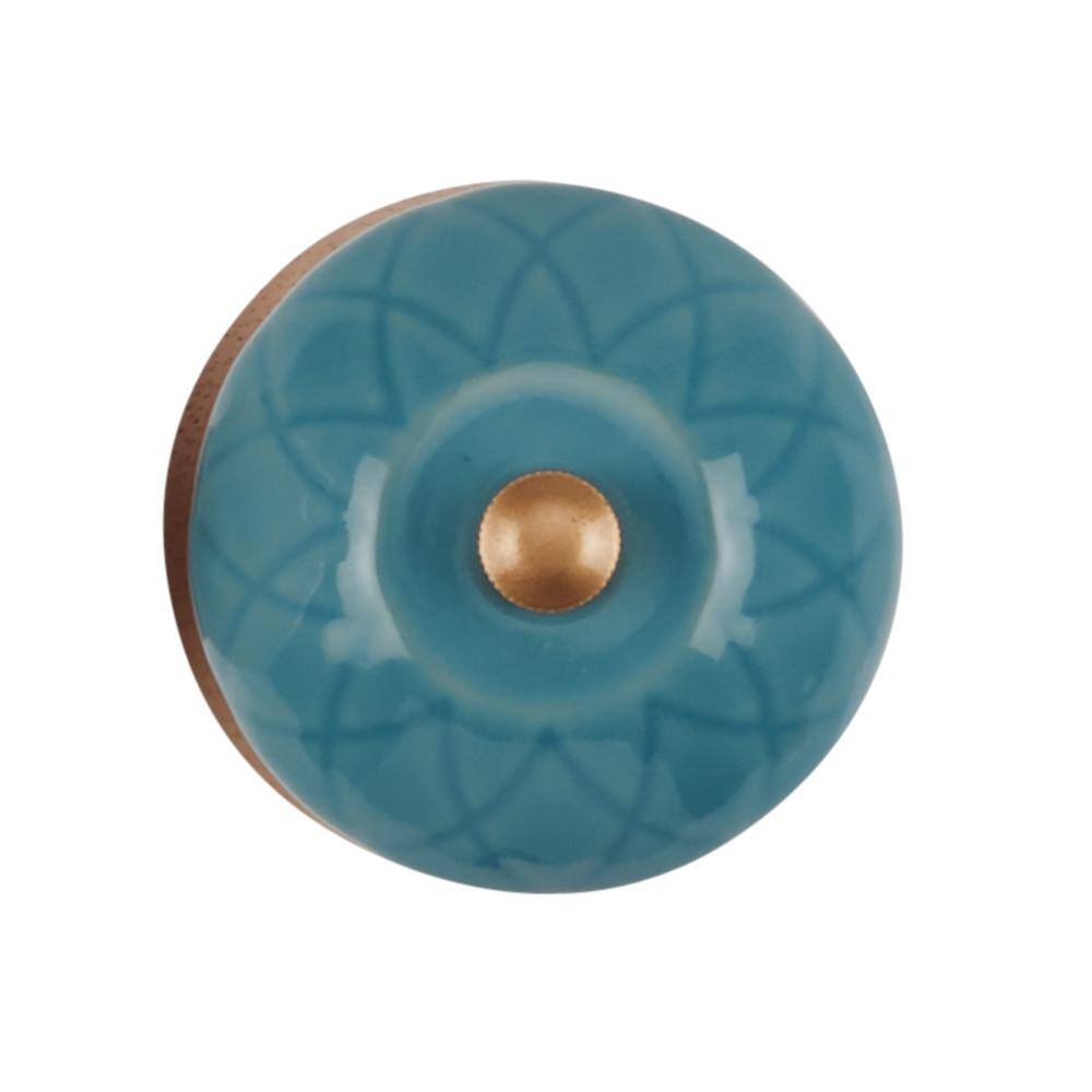 Ayesha Curry Ayesha Twilight Teal Pantryware Parawood Spice Grinder