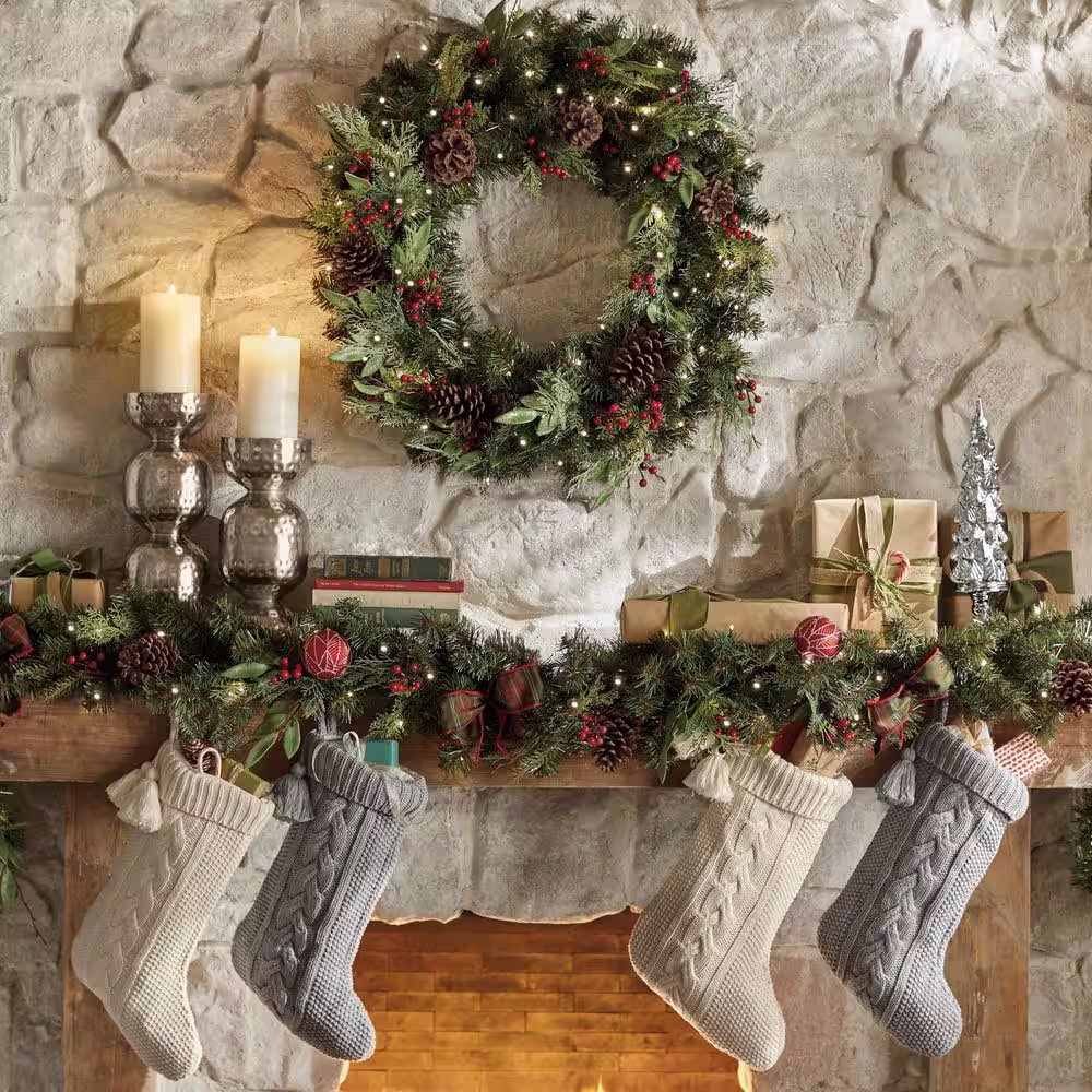 M-Rock Traditional 1.5 in. to 4 in. x 5 in. to 9 in. Gray Hill Field Stone Concrete Stone Veneer ( 8 sq. ft./bx)