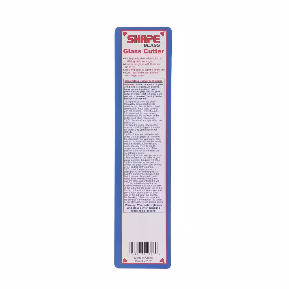 None 5 in. Glass Cutter
