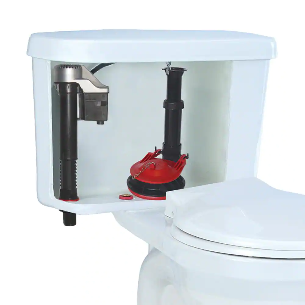 Korky QuietFILL Platinum Fill Valve and 3 in. Flapper Kit