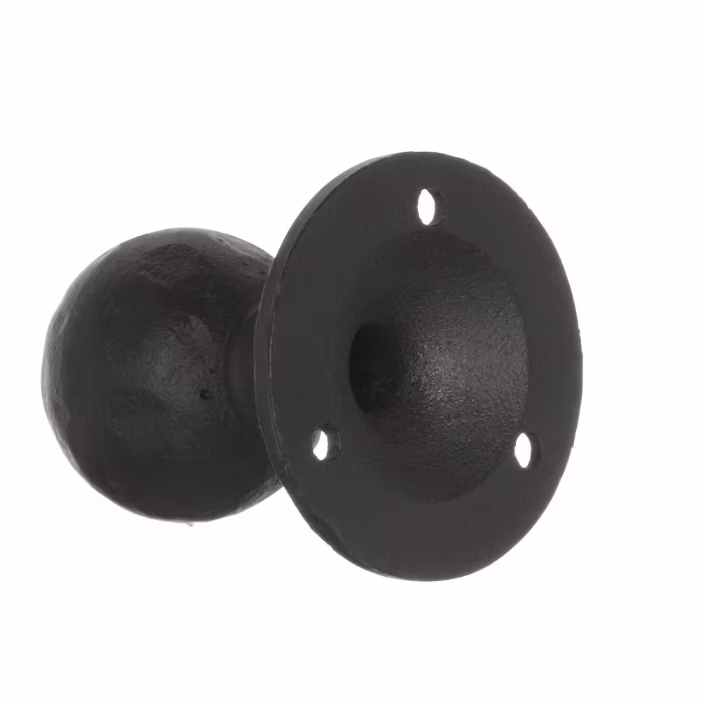 Everbilt Black Heavy-Duty Gate Knob