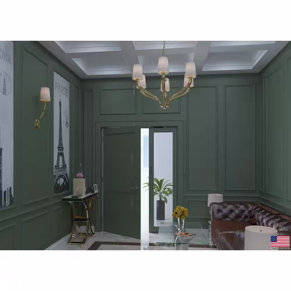 None 30 in. x 80 in. Right-Handed Solid Core White Primed Composite Single Prehung Interior Door Satin Nickel Hinges