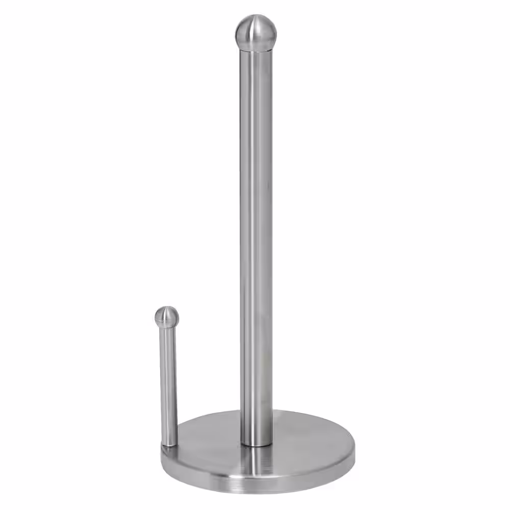 Honey-Can-Do Countertop Stainless Steel Paper Towel Holder