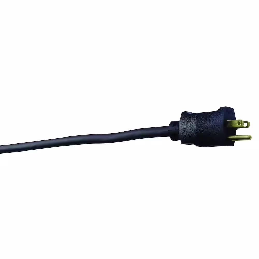 Southwire 50 ft. 12/3 SJEOOW Black Polar/Solar Standard Extension Cord