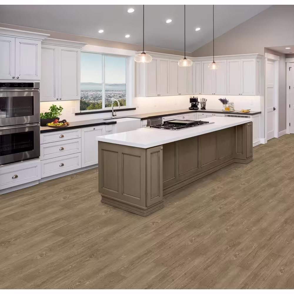ACHIM Tivoli II Hazel Ash Self Adhesive Vinyl Floor Planks - 10 Planks/15 sq. ft.