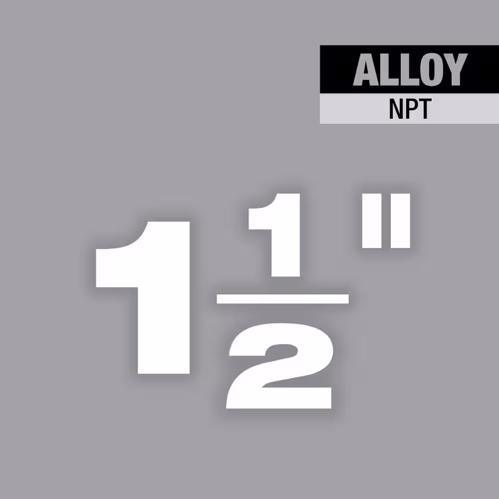 Milwaukee 1-1/2 in.Â NPTÂ AlloyÂ Portable Pipe Threading Dies (4-Pack)