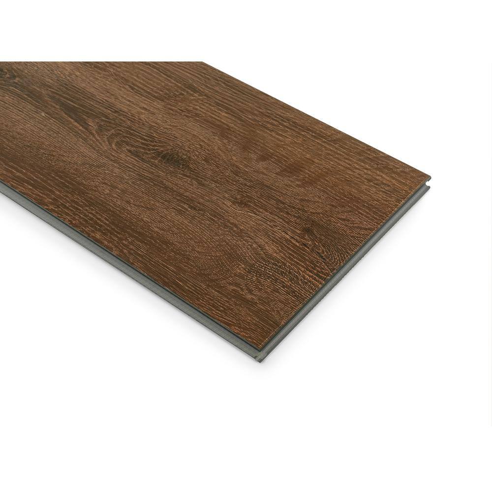 NewAge Products Forest Oak 20 MIL x 8.9 in. W x 46 in. L Click Lock Water Resistant Luxury Vinyl Plank Flooring (23 sqft/case)