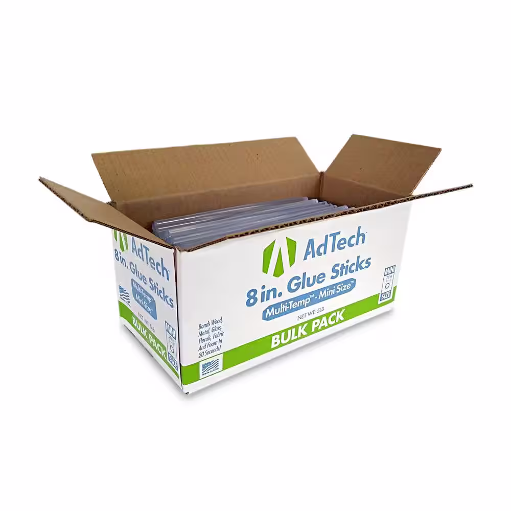 AdTech 8 in. Mini Size Glue Sticks (5 lbs. Bulk Pack)
