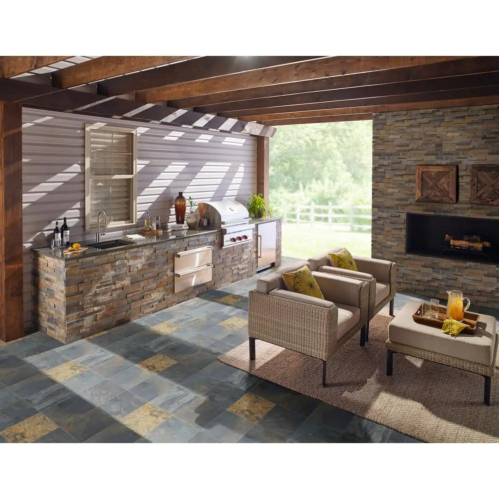 MSI Rustique Earth Gauged Slate Floor and Wall Tile (10 sq. ft./Case)