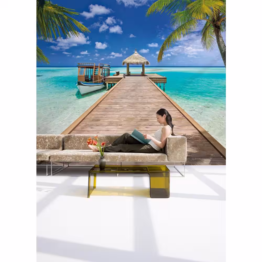 Komar Beach Resort Wall Mural