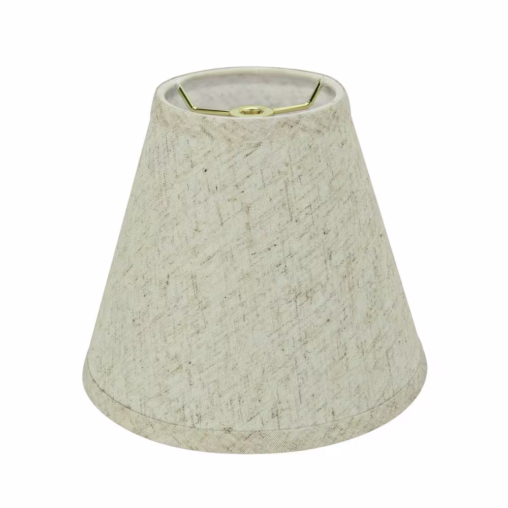Aspen Creative Corporation 8 in. x 7 in. Flaxen Hardback Empire Lamp Shade