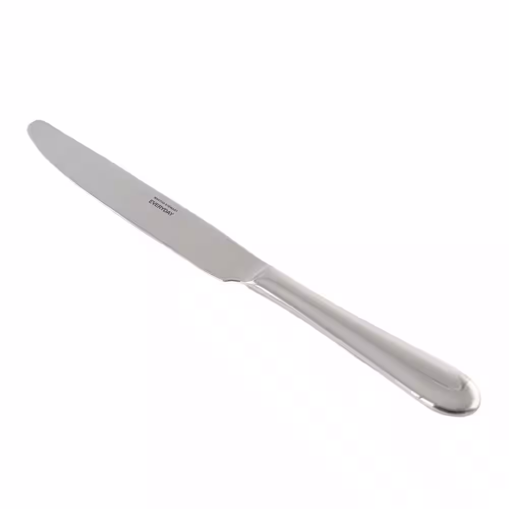 None Everyday 8-Piece 18/10 Stainless Steel Dinner Knife Set