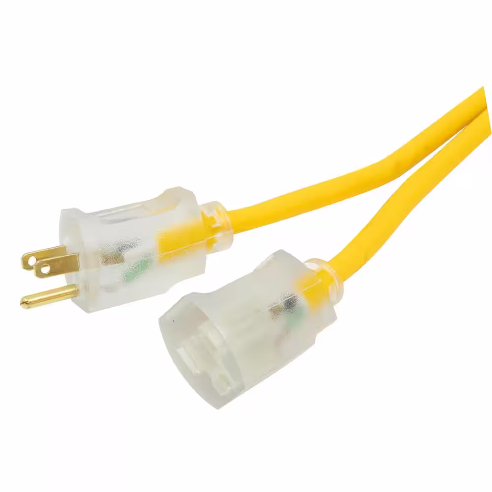 Southwire 25 ft. 14/3 SJEOOW Cold Weather Outdoor Heavy-Duty Extension Cord