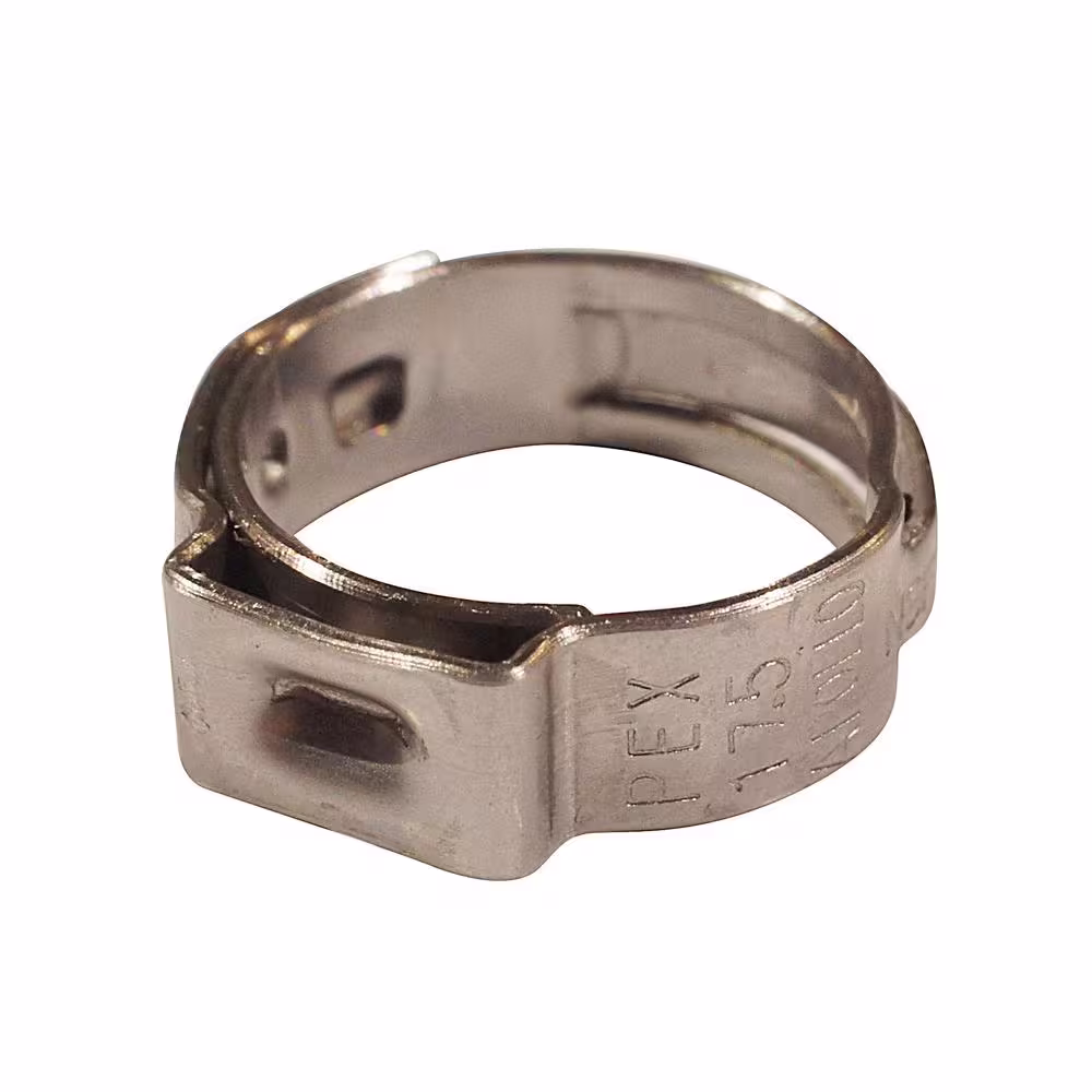 Apollo 1/2 in. Stainless Steel PEX-B Barb Pinch Clamp Jar (100-Pack)