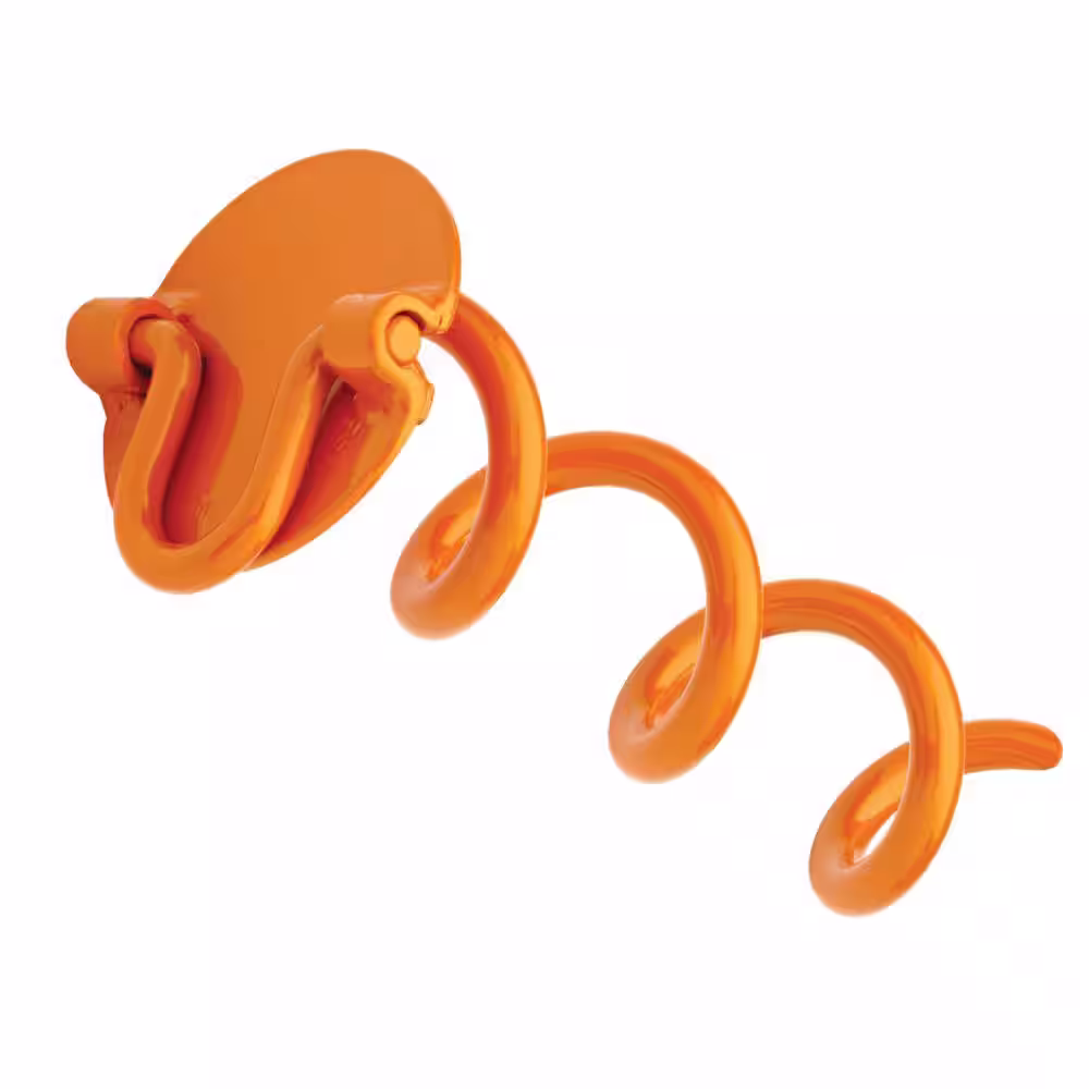 Vortex 8 in. Steel Folding Ring Spiral Anchor (4-Pack)