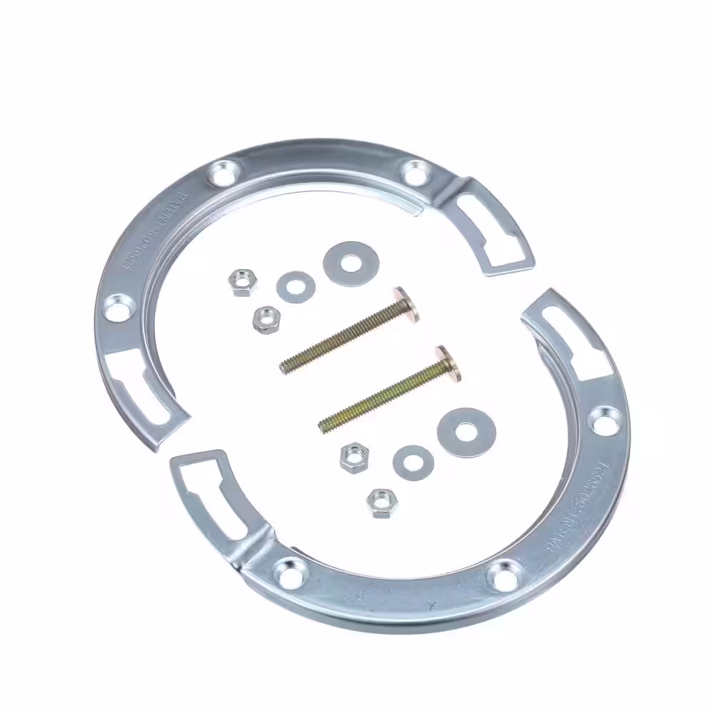 Oatey 7 in. Galvanized Steel Toilet Flange Replacement Ring