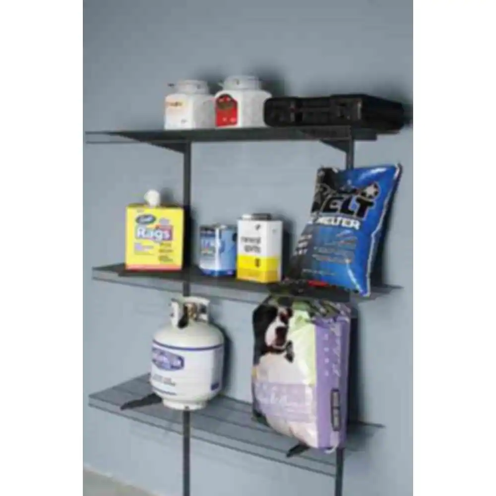 Rubbermaid Tough Stuff 20 in. Gray Shelf Bracket for Wire Shelving