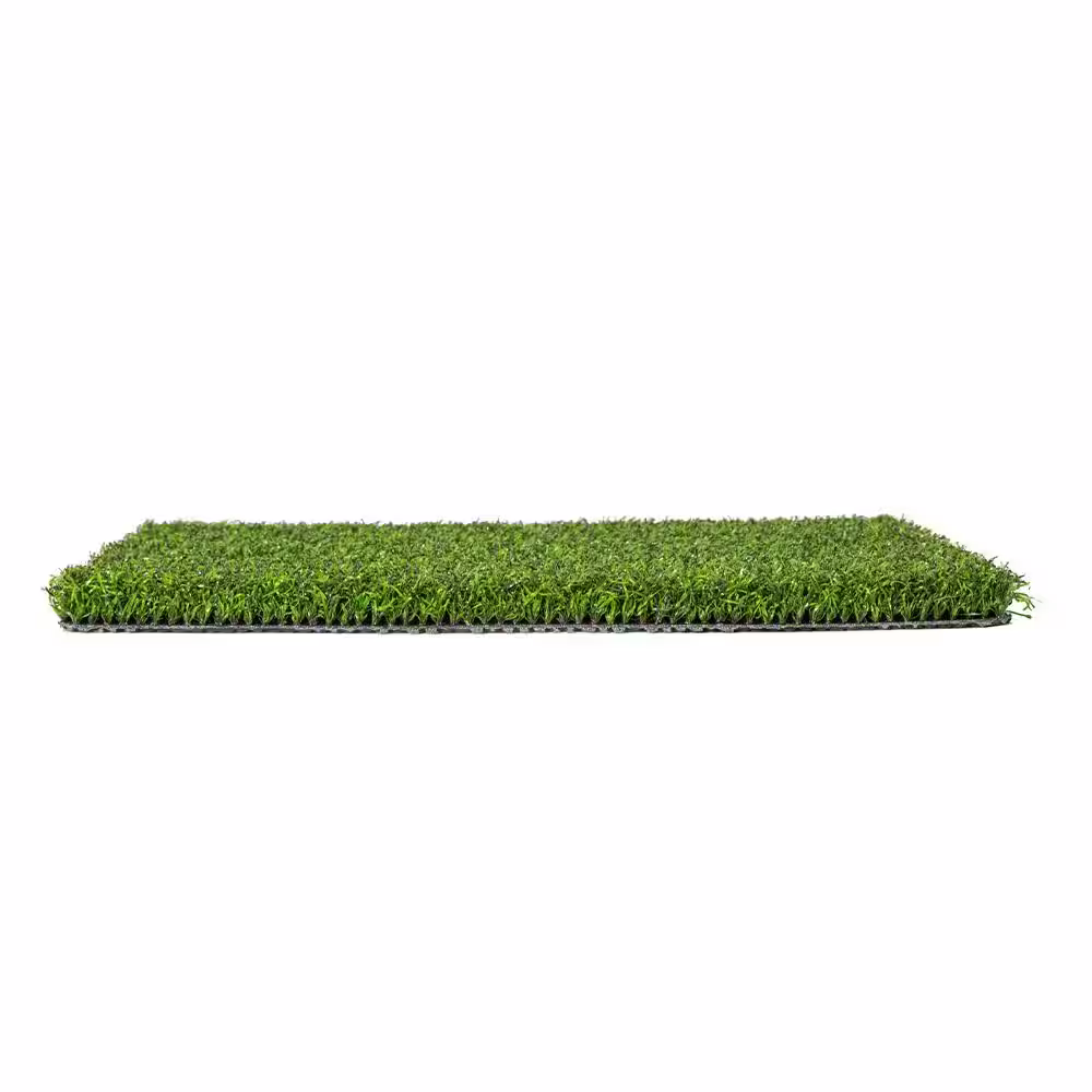 None Eco 85 Silver Putt Field + Lime Green 15 ft. Wide + Cut to Length