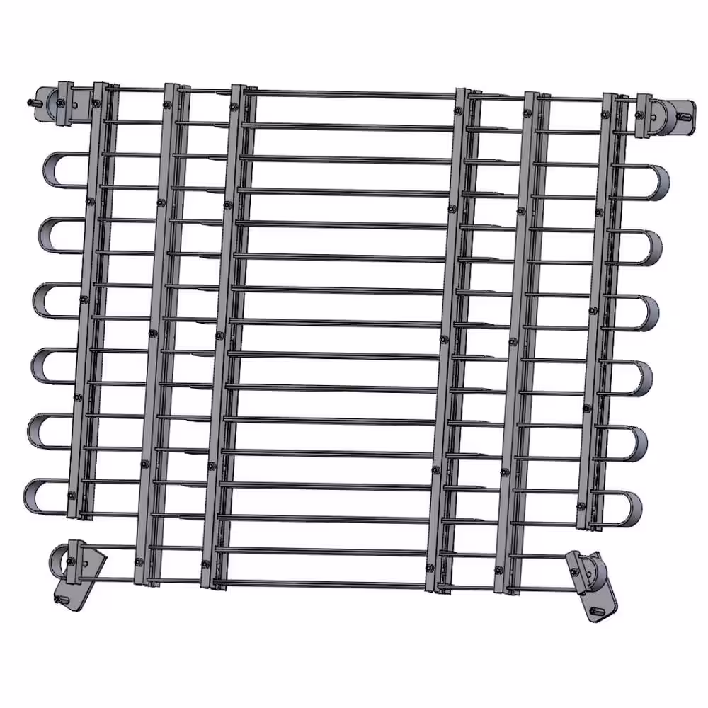 Adjust-A-Grate 30 - 33 in. x 45 - 60 in. Adjustable Aluminum Window Well Grate