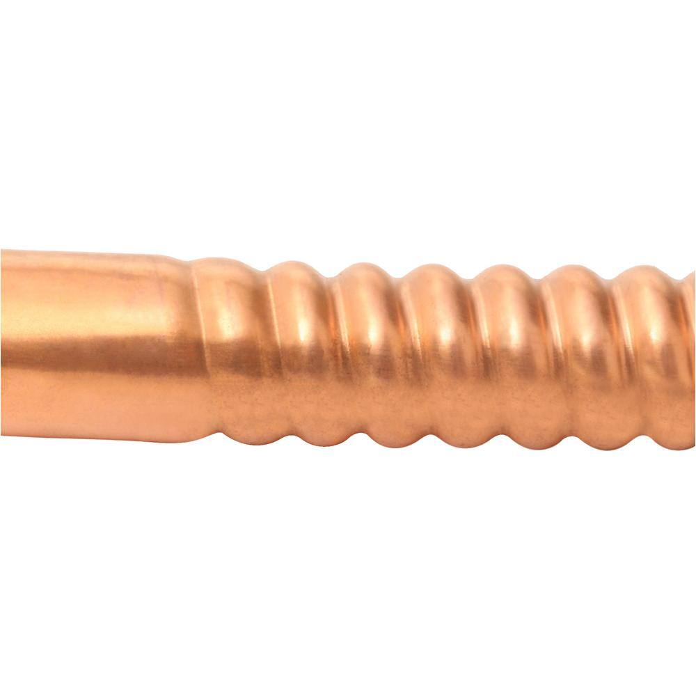 BrassCraft 3/4 in. FIP x 3/4 in. Nominal Male/ Female Sweat x 12 in. Copper Water Heater Connector (7/8 in. O.D.)