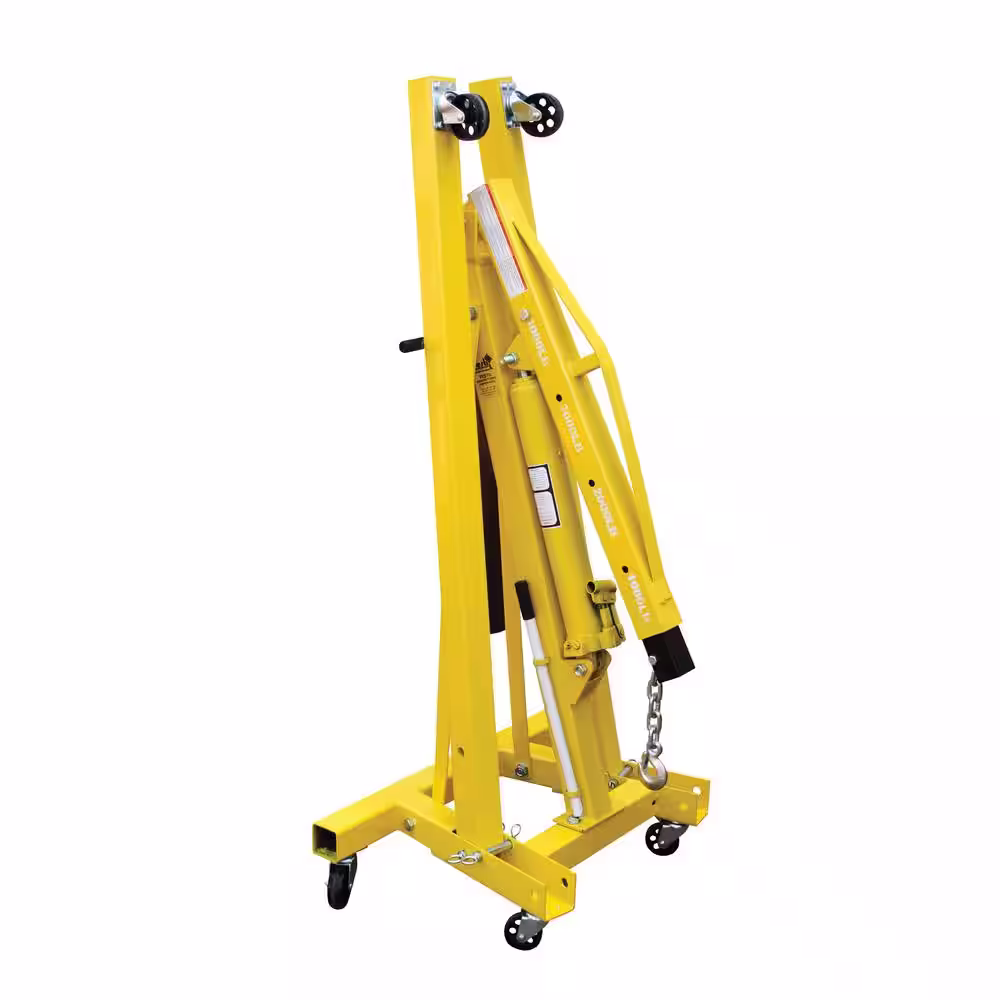 Vestil 4,000 lb. Capacity Engine Hoist with Folding Legs